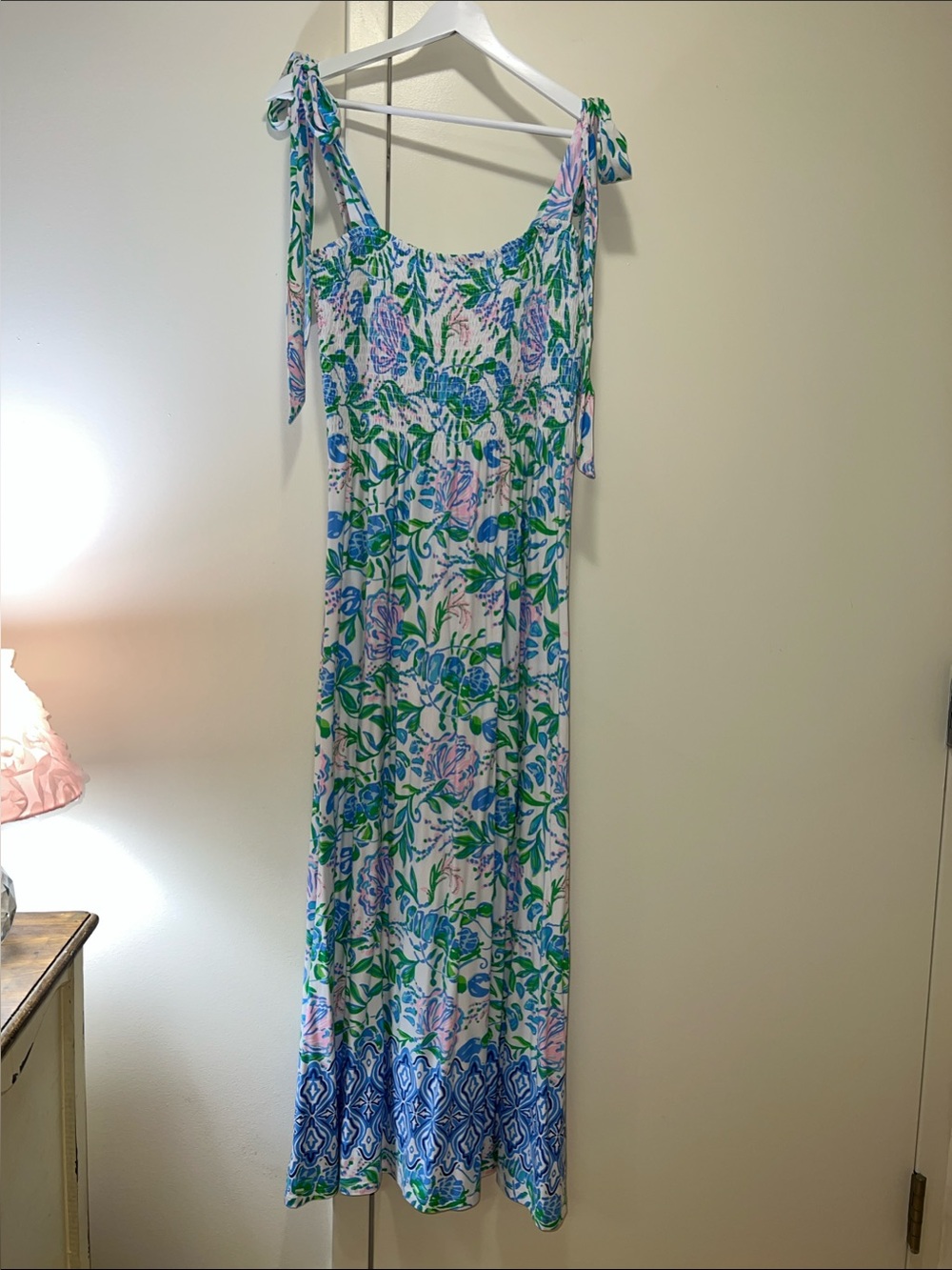 Lilly Pulitzer Kailua Smocked Maxi Dress